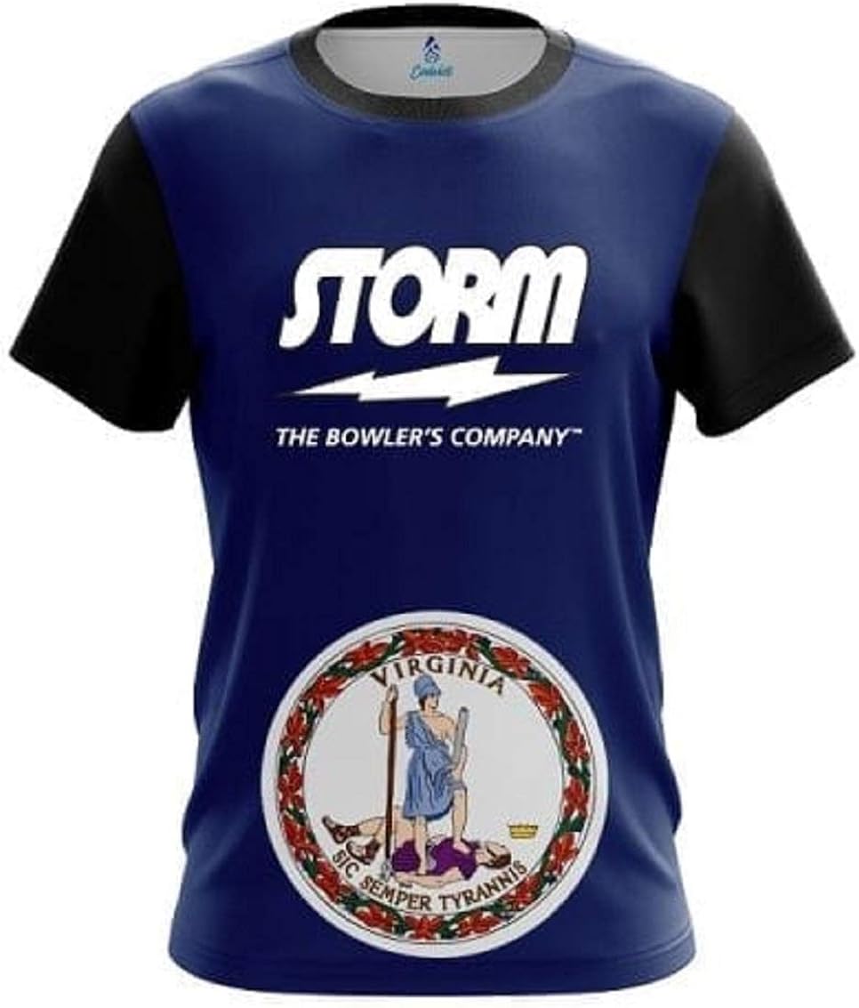 CoolWick Storm Virginia - Camiseta de bolos