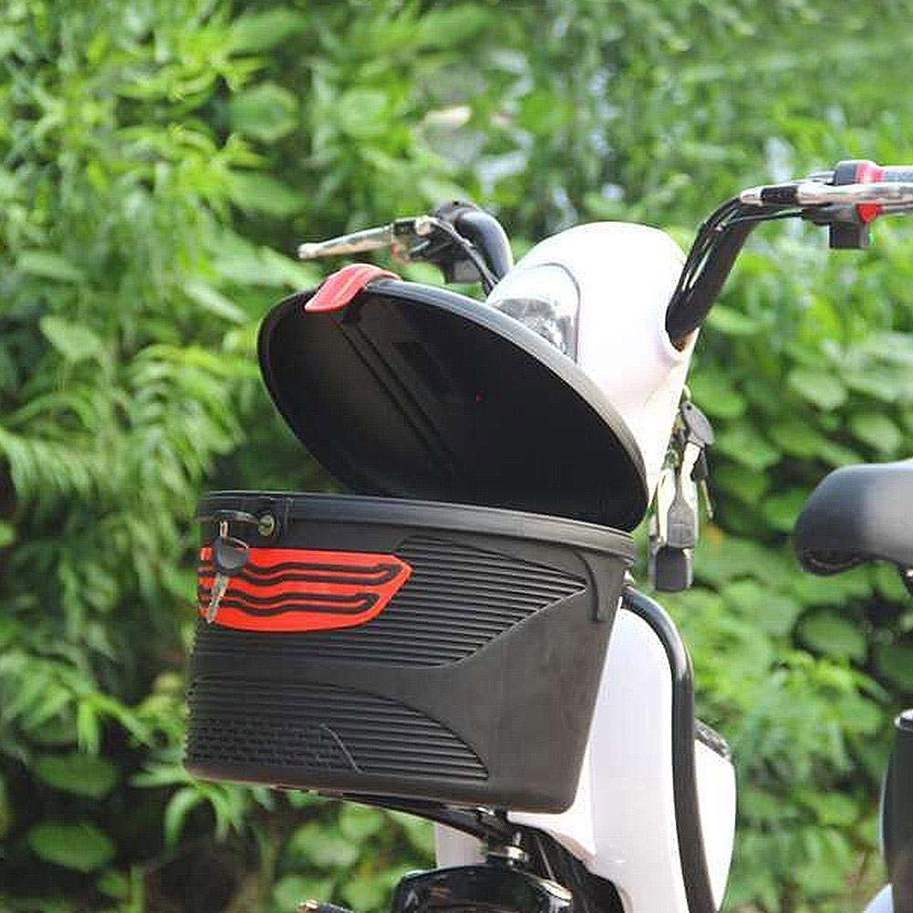 Amazon | Tonain自転車前カゴ 自転車ボックス カゴ 自転車