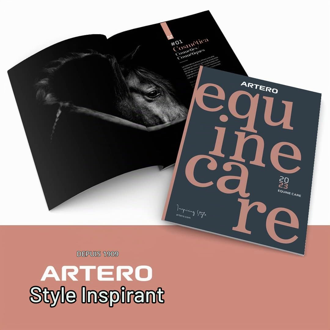 Artero Up & Down F2 Peigne pour la crinière et la queue du cheval - Répartition uniforme des dents pour faciliter le coiffage - Matériaux résistants - Echo en bambou.