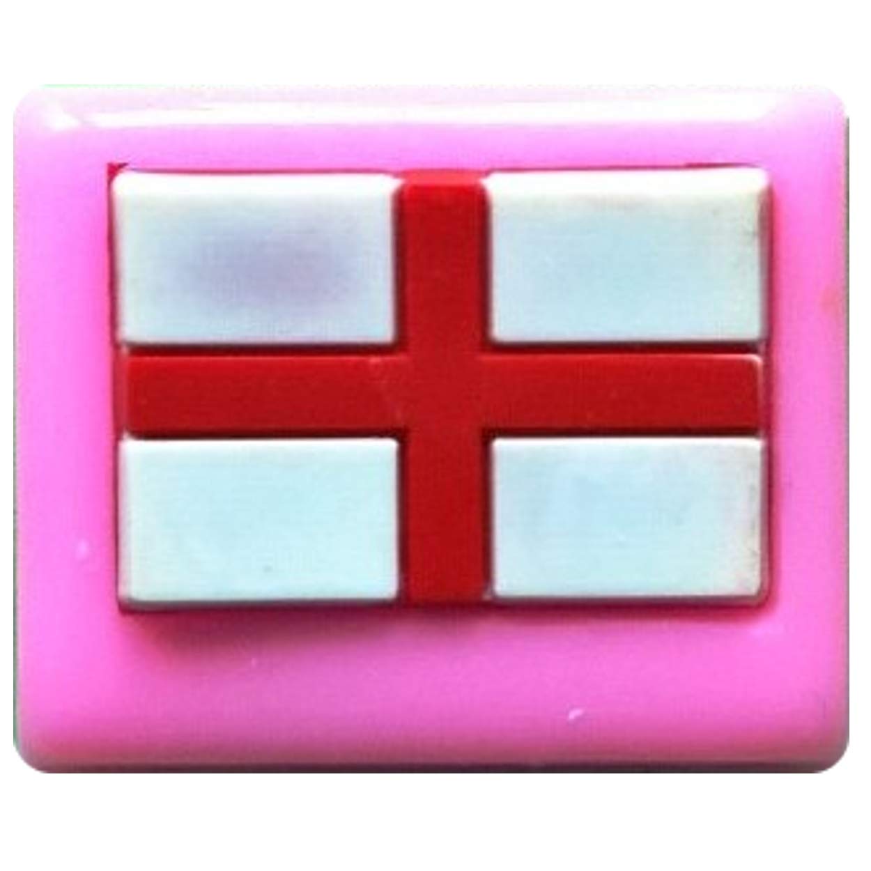 Small England Flag Football Rugby Silicone Mould Mold for Cake Decorating Cake Cupcake Toppers Icing Sugarcraft Tool by Fairie Blessings