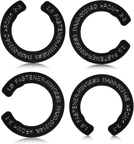 FOWSRHRG Cuñas de bisagra de puerta de refrigerador, kits de ajuste de altura de puerta de refrigerador (para Samsung 3282540, DA60-00314C,