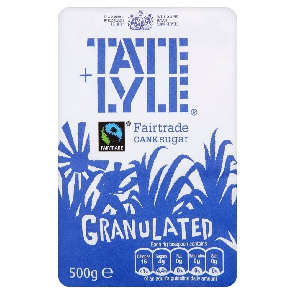 Tate & LyleFairtrade Granulated Pure Cane Sugar (500g) - Pack of 6Fairtrade InternationalFairtrade InternationalFairtrade InternationalFairtrade International