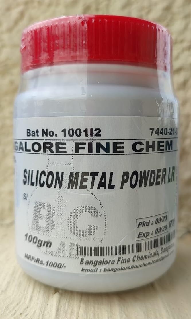 SILICON METAL POWDER - 100gm CAS No:7440-21-3 (B0BCYMC55L) Amazon Price History, Amazon Price Tracker