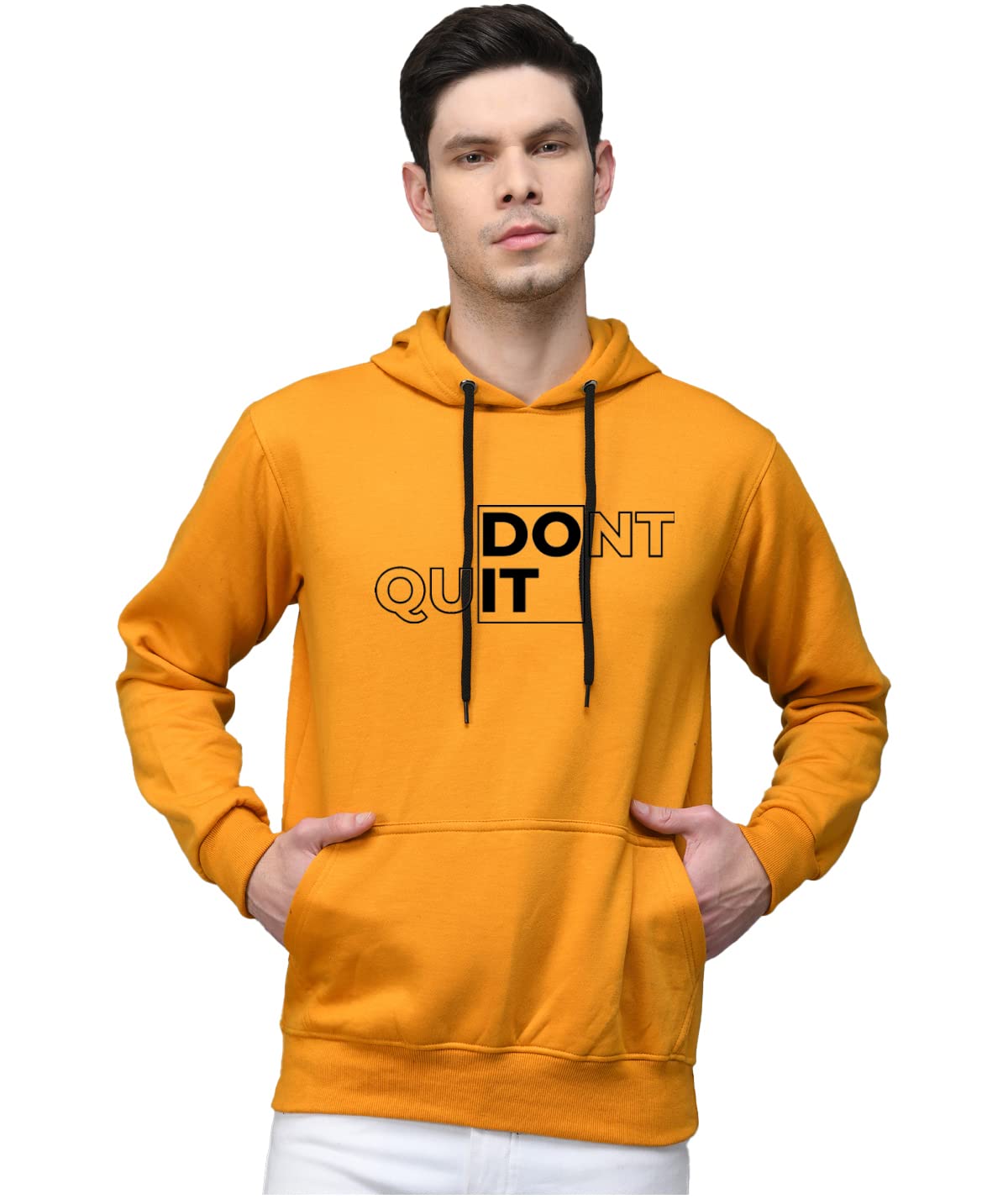 TrillionMen's Printed Hooded Sweatshirt