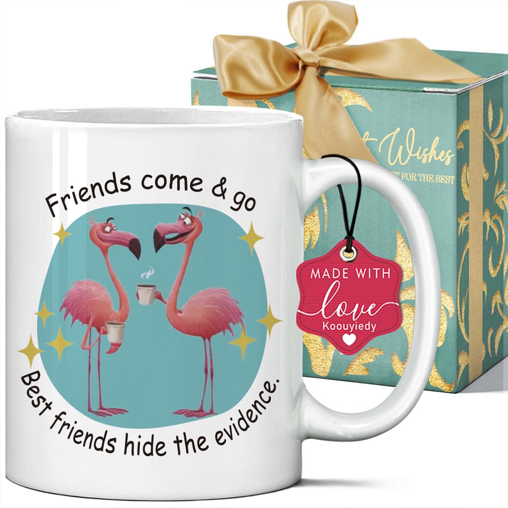 Flamingo Bird Animal Lover Mug Gifts for Mom - Bestie Coffee Mug - Best Friend Gift for Women