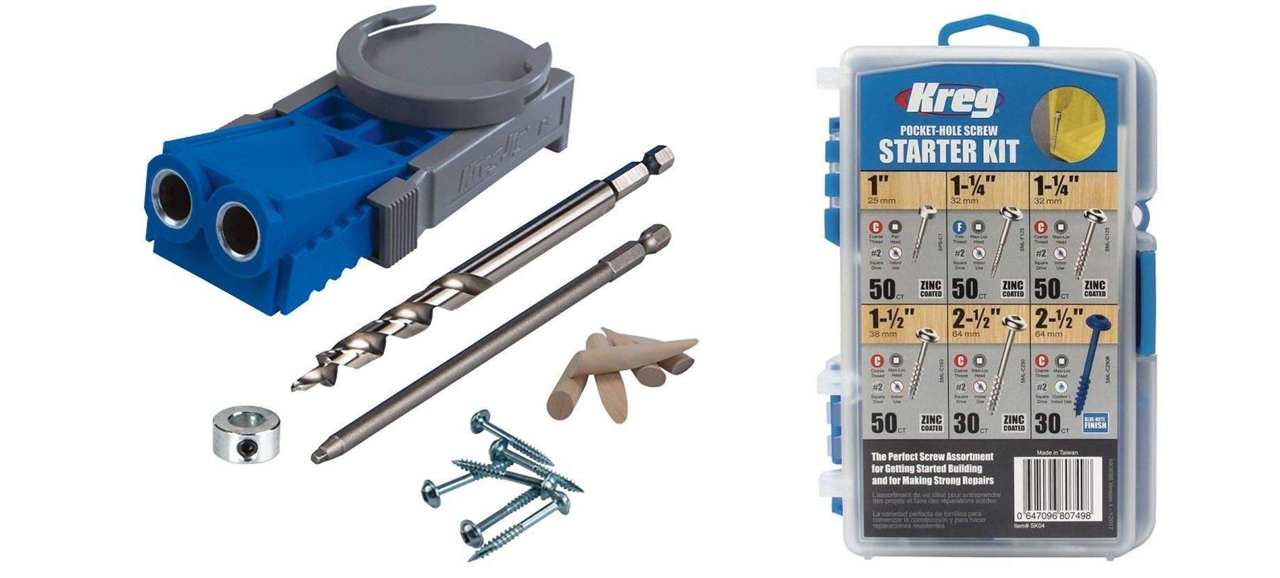 Buy Kreg R3 Jr. Pocket Hole Jig System (R3 Jig w/Screw Kit) Online at ...