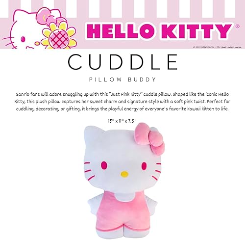Miniatura 3 de Franco Ropa de cama para niños almohada de felpa súper suave talla única Hello Kitty