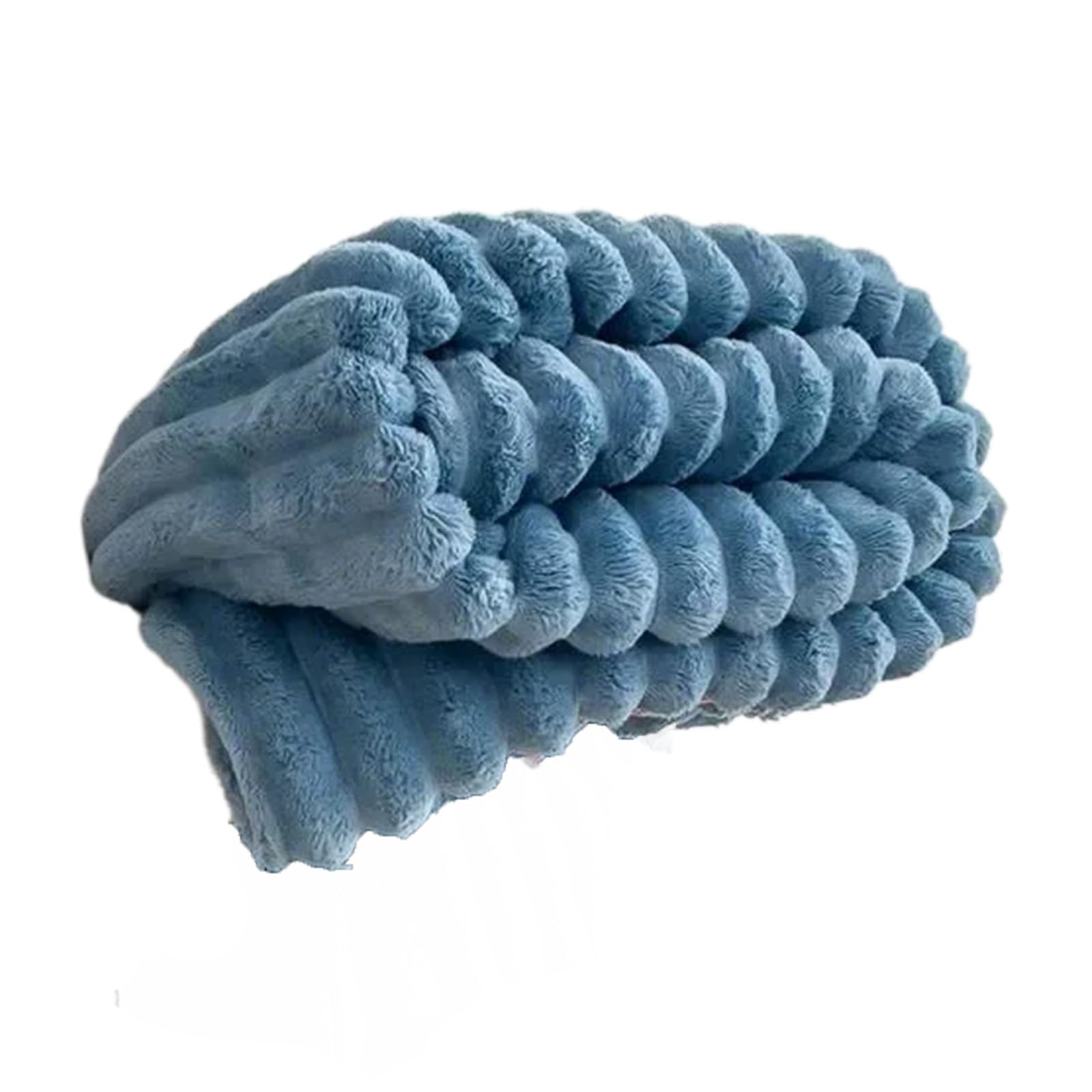 HDOYTXXM Coziness Faux Furry Blanket Thick Plushes Elegant Faux Furry Throw for Home Décorations or Traveling Use Soft