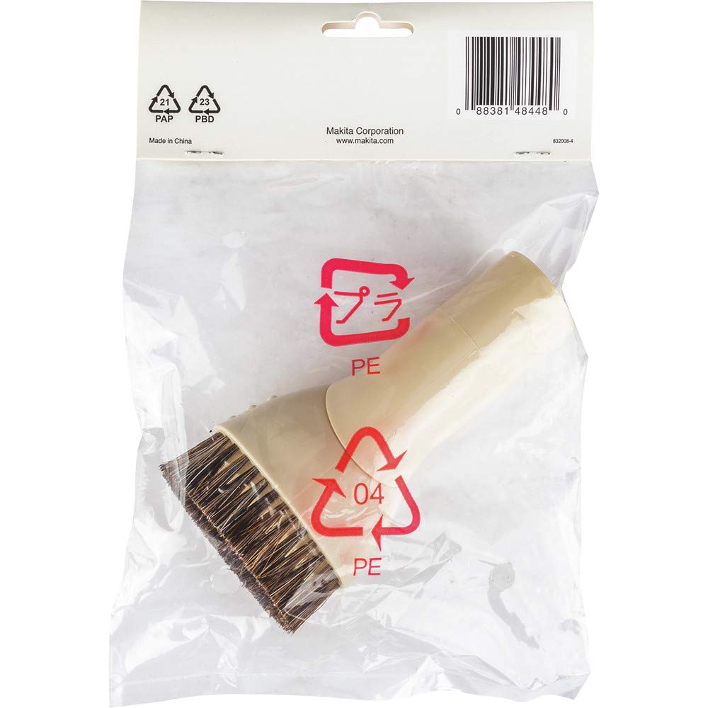 Makita 198548-5 2-3/8" Ivory Round Brush Attachment