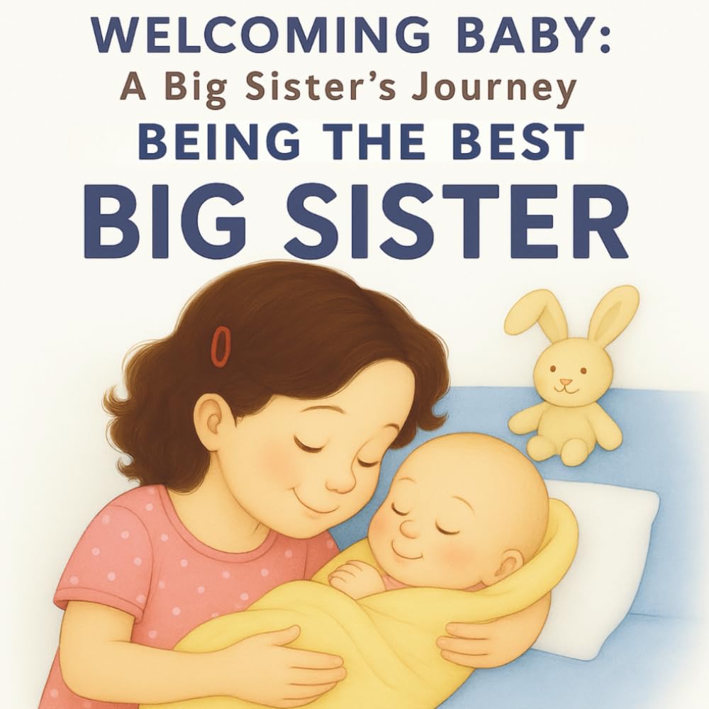Being the Best Big Sister Book for 3 - 5 Year Olds: A Fun Rhyming Story to Prepare for a New Baby Sibling | Gift for a Big Sister | Becoming the best ... (Welcoming Baby: A Big Sister's Journey)
