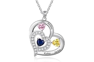 Personalized Mothers Day Necklace: A Cherished Keepsake for Mom