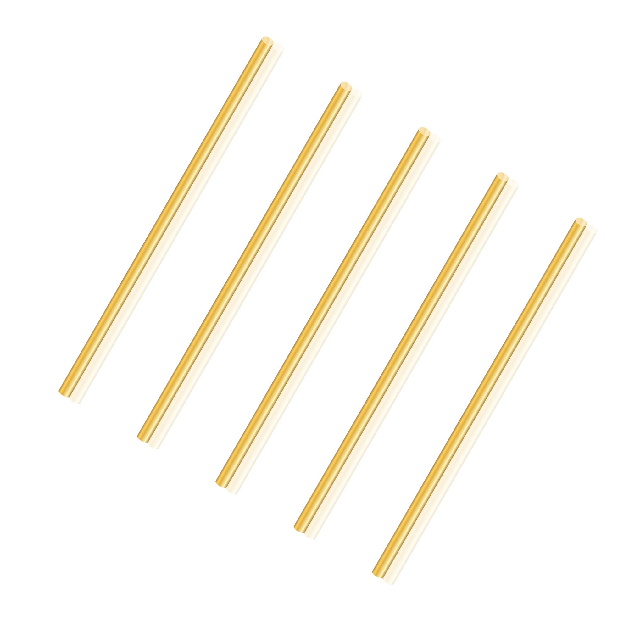 Asta rotonda in ottone massiccio 2,5 mm x 100 mm 5 pezzi