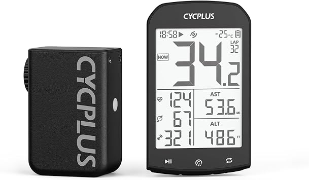 CYCPLUS مضخة الدراجة AS2 + GPS الدراجة الكمبيوتر M1