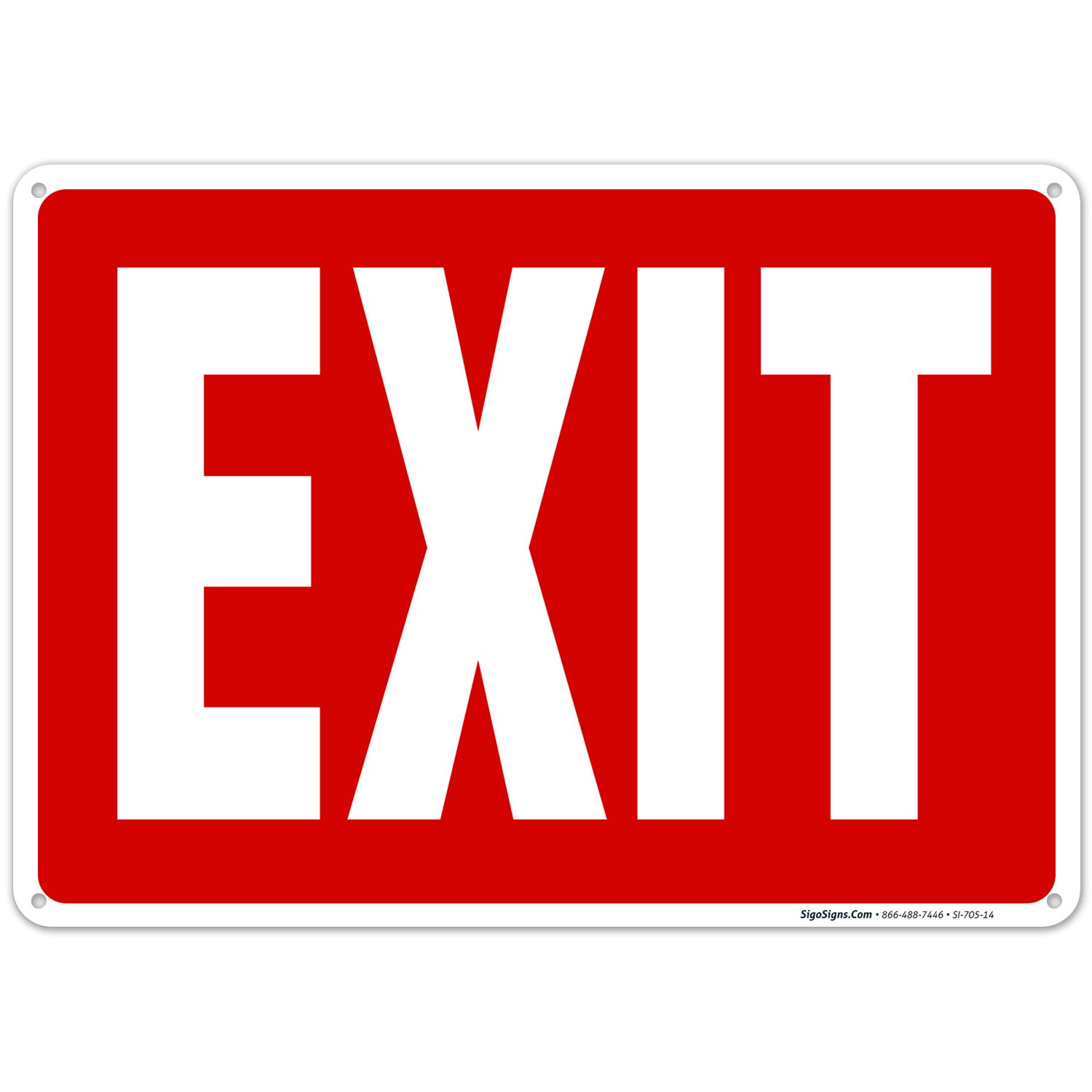 ハンドサイン　看板　ＥＸＩＴ アメリカン レトロ 看板 サインボード 出口 EXIT お店 壁飾り