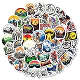 Matériau : les autocollants pour vélo utilisent une colle sans résidus qui ne laisse pas de traces sur les surfaces. Parfaits pour un usage quotidien et réutilisables.