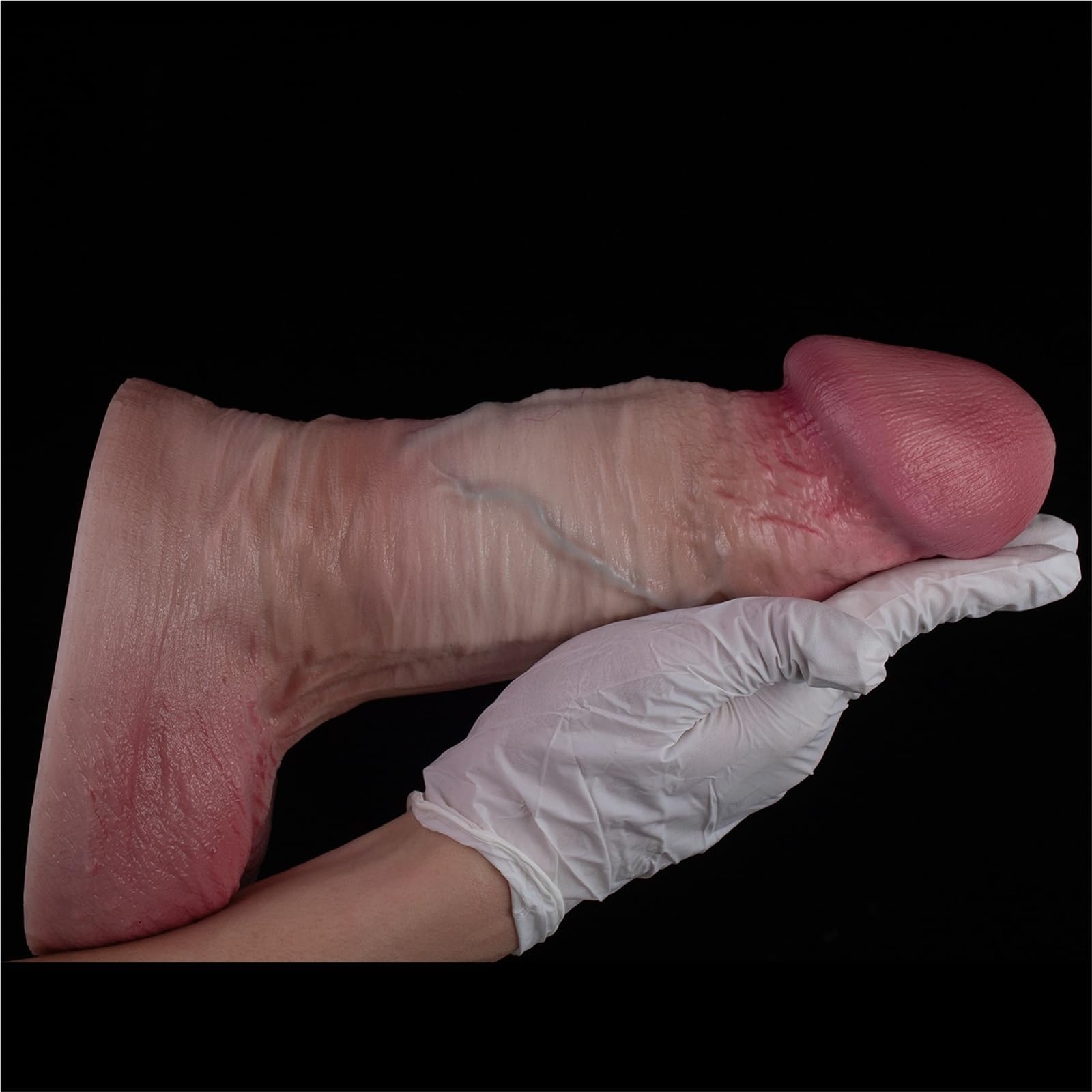 Dildo Realistico Plug Anale Morbido Silicone A Due Strati XXL Enorme Grande Con Forte Ventosa Massaggio Prostatico Pene Giocattolo Sessuale Per Uomini Donne
