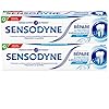 SENSODYNE Dentifrice Répare et Protège, pour les Dents Sensibles, Apporte une Protection Longue Durée, Menthe, Lot de 2x75ml