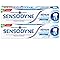 SENSODYNE Dentifrice Répare et Protège, pour les Dents Sensibles, Apporte une Protection Longue Durée, Menthe, Lot de 2x75ml