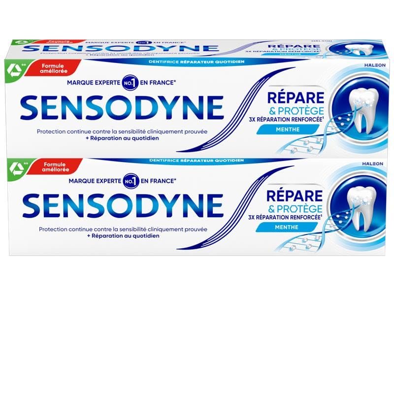 SENSODYNE Dentifrice R&eacute;pare et Prot&egrave;ge, pour les Dents...