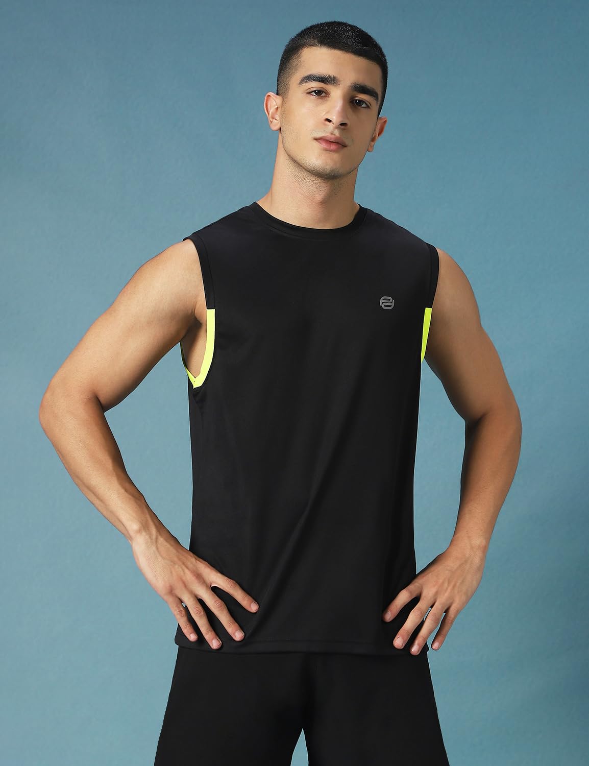 PUMP'D Canotta senza maniche per palestra - Canotte senza maniche per uomo palestra | Quick Dry | Sando Top
