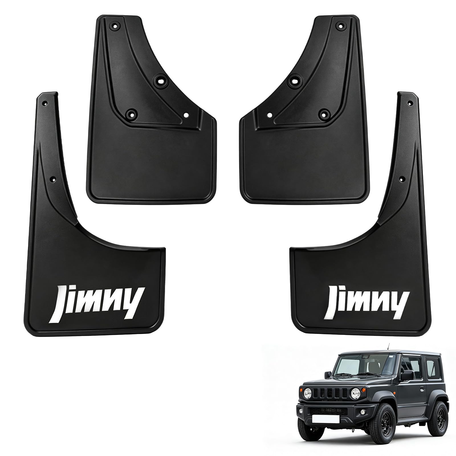Amazon | ZWPARTS ジムニーシエラ JB74W マッドフラップ 4枚セット