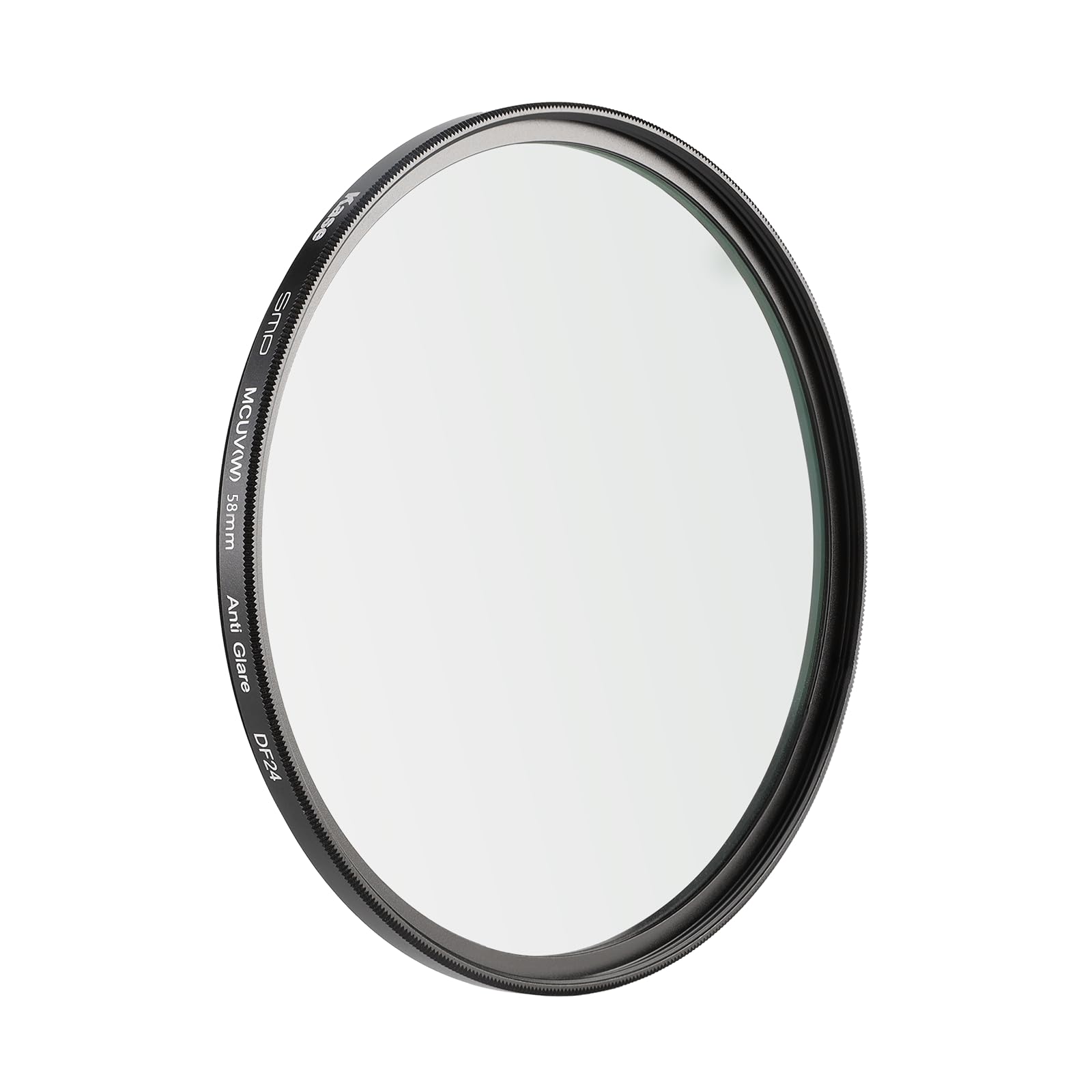 Kase SMP MCUV III Screw-in Slim UV Filter Multicoated Tempered Hardened Optical Glass Anti-Flare Low Reflection (58mm)