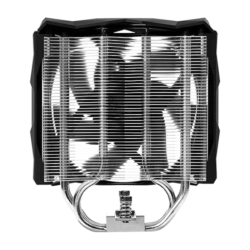 Miniatura 3 de Iceberg Thermal IceSLEET G4 Enfriador de aire silencioso para CPU, 4 tubos de calor niquelados con ventilador PWM de 4.724 in para Intel y AMD AM5