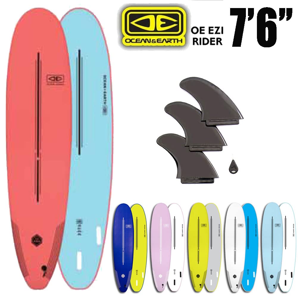 OCEAN & EARTH 7.6ミッドレングス ソフトボード 楽天市場】OCEAN&EARTH HAPPY HOUR EPOXY 7.6ft SURFBOARD