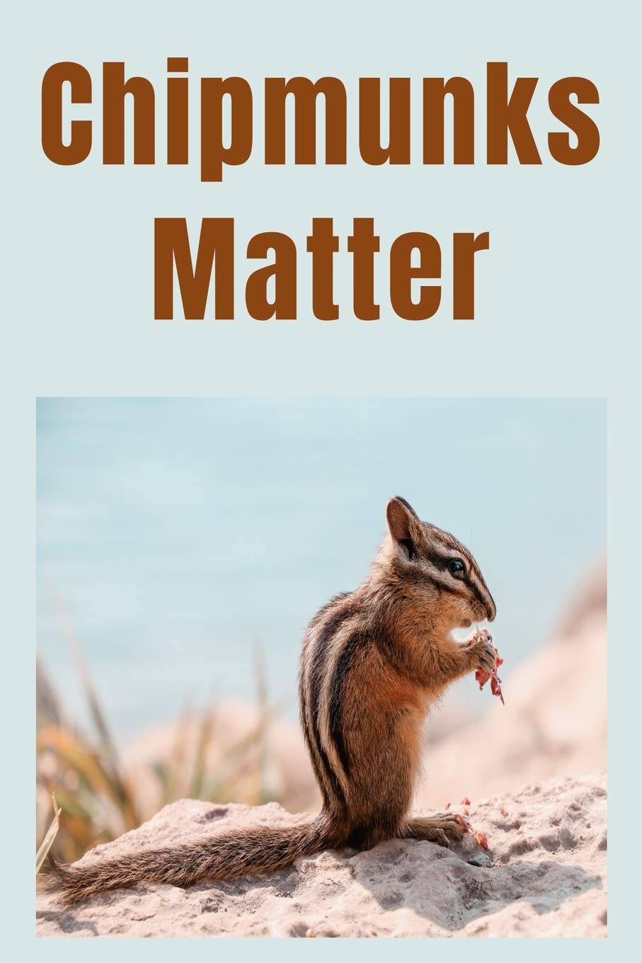 Chipmunks Matter: Adorably Funny Chipmunk Gift Colorful Writing Journal, 6X9 120 Pages