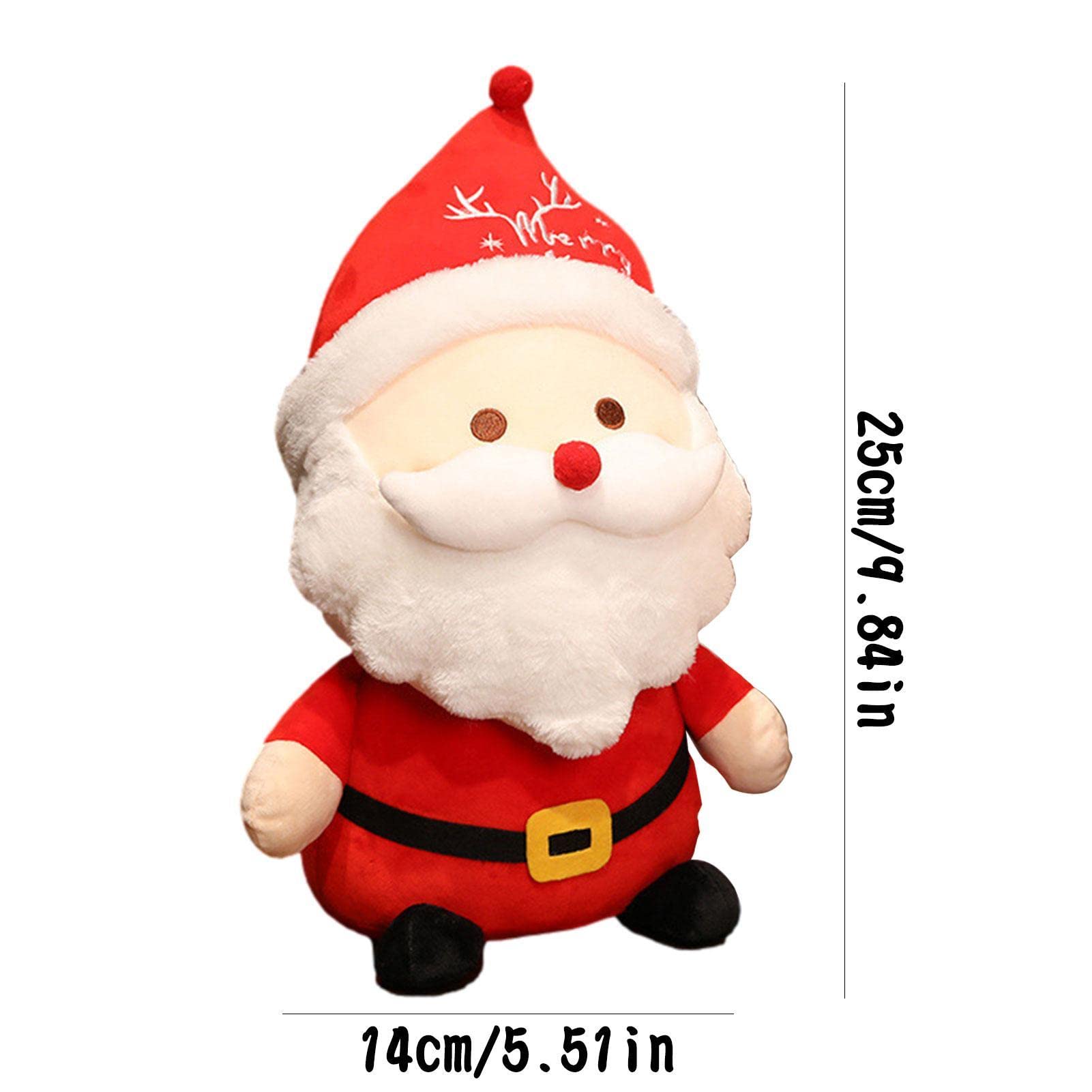 Amazon.co.jp: クリスマス サンタ ぬいぐるみ |かわいい漫画のヘラジカ