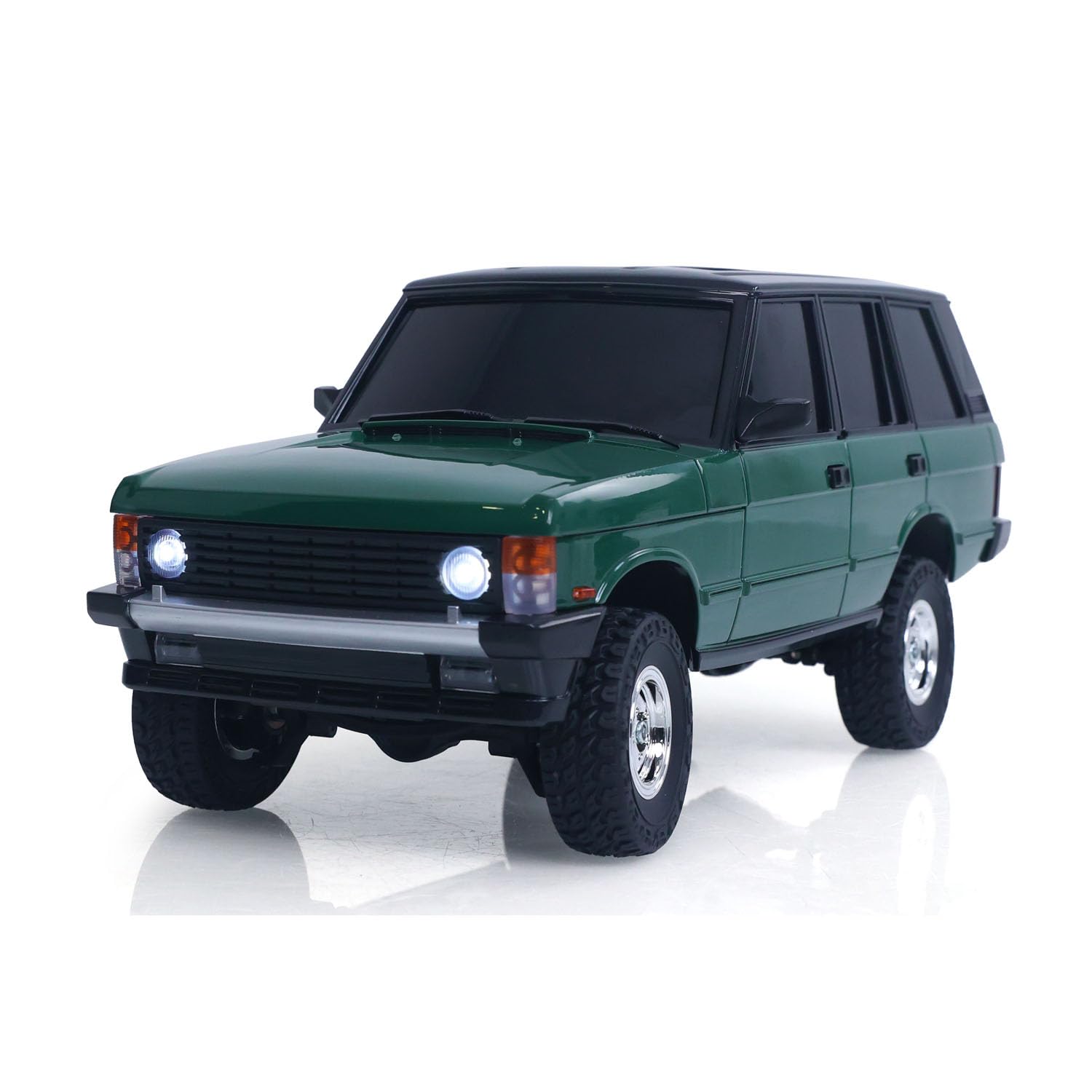 TOUCAN RC HOBBY LDRC LD18401 4 x 4 RC Coche Escalada 1/18 2,4G Simulación Rock Crawler Coche SUV Modelo Listo para Go 280 Motor de Cepillo ESC LED Luz Exterior