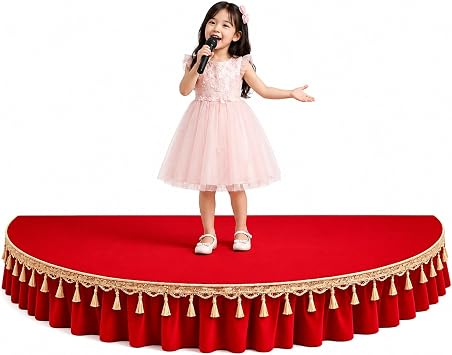Kids Stage Platform Holds 810 Lbs Aluminum Frame Portable Stage