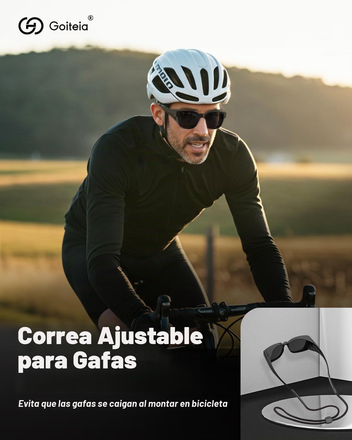 Goiteia Gafas de sol de catarata, sensibilidad a la luz, CAT4 ajuste oscuro