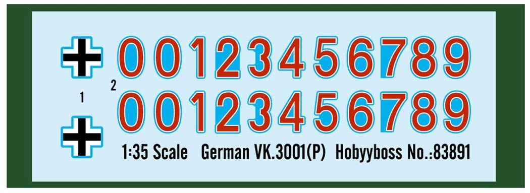 Hobby Boss 083891 Plastikmodellbausatz, Farbig