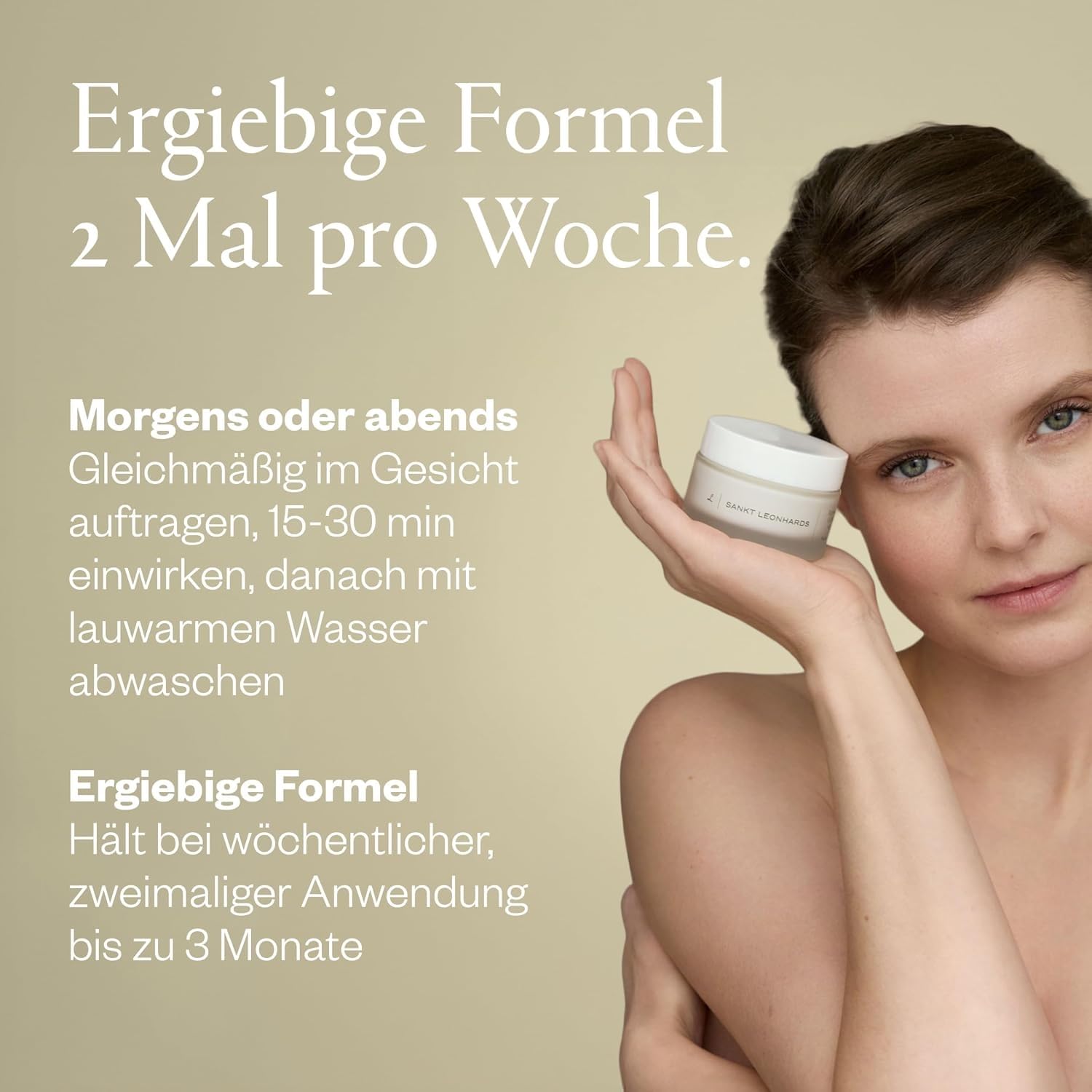 Straffende Anti-Aging Gesichtsmaske - 50ml - Soforteffekt
