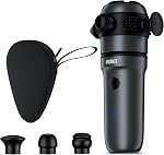 HYAKO R1 Pro Therapy Massager- Professional Handheld Deep Tissue Vibration Massager for Muscle Knots, Fascial limitation & Treats Sensitive Areas | Pressure Point Massage Tool (Upgraded)-Blue