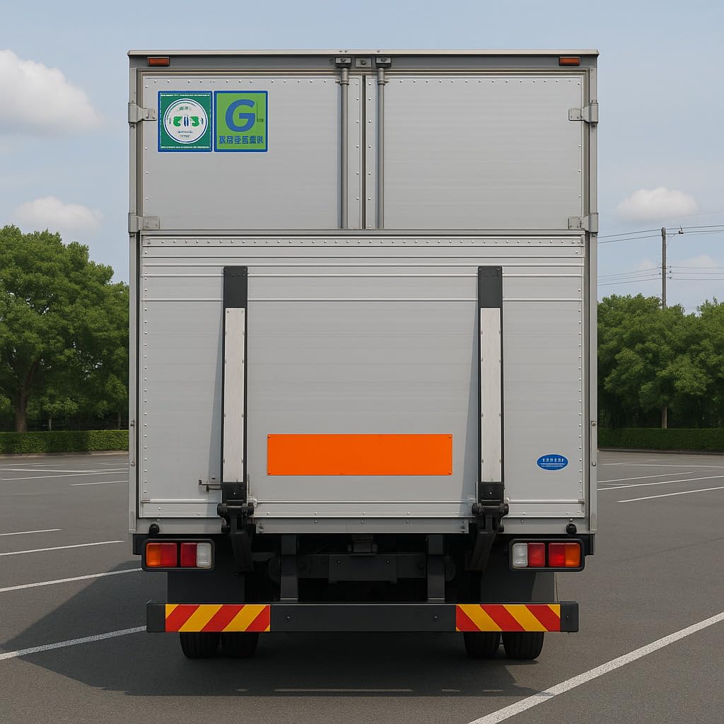 Amazon | 大型車用 反射板 リフレクター 後部 追突防止 赤 黄 左右