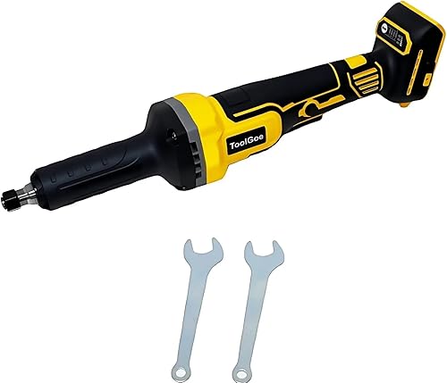 Miniatura 9 de Amoladoras inalámbricas para batería DeWALT de 20 V, motor sin escobillas de hasta 25000 RPM, amoladoras de potencia de velocidad variable, pinza de