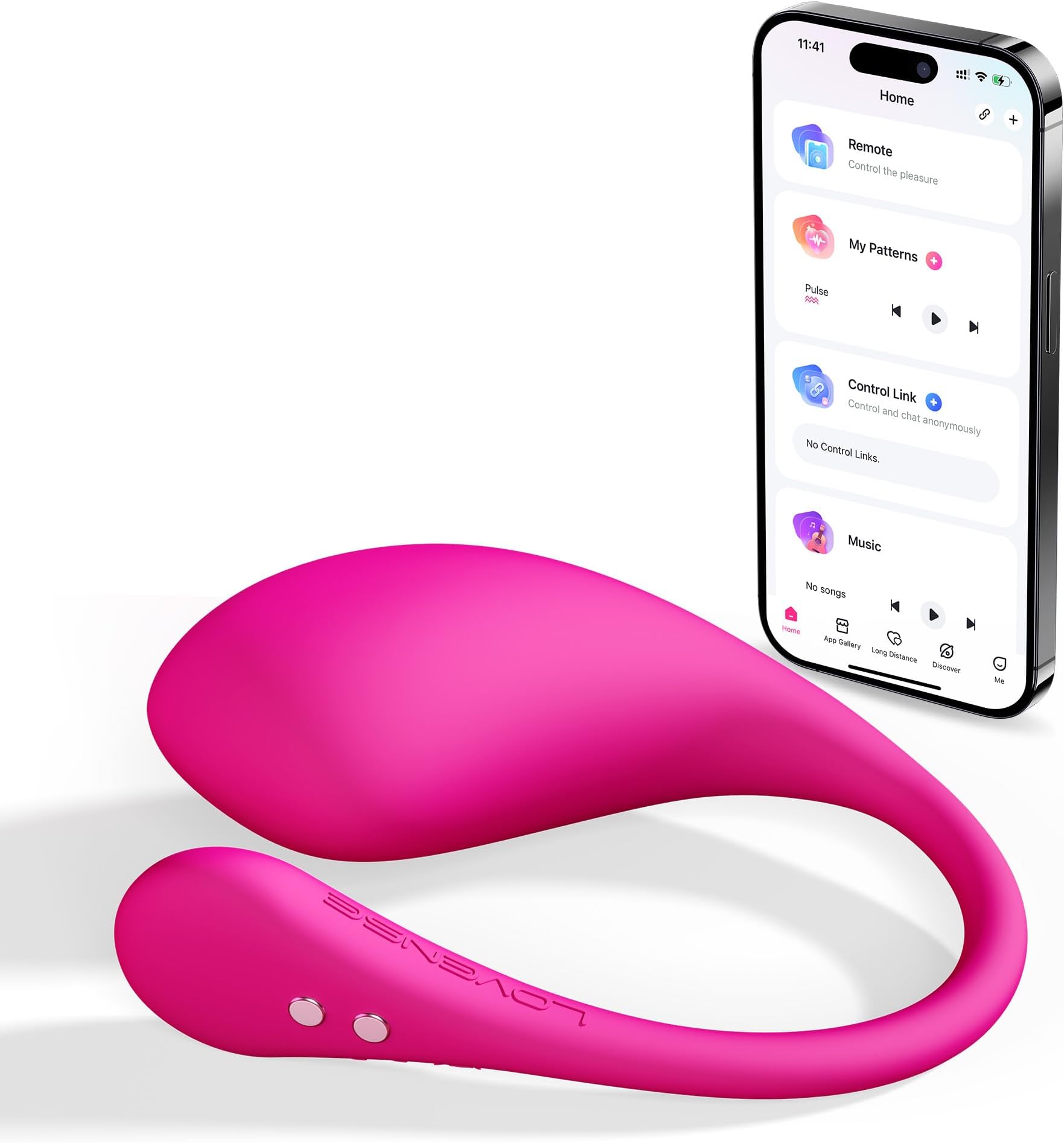 Lush 3 App Controlled Wearable Love Egg G-Spot Vibrator | Vibrating Sex Toys for Solo Couples, Long-Distance Play, Silent, Powerful Vibration, Upgrade Your Intimate Moments