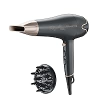 Rowenta Motion Dry Asciugacapelli Ultra Rapido, 2200 W, 6 Controlli di Velocità, Temperatura, Concentratore per un Flusso d’Aria di Precisione, Getto di Aria Fredda per Risultati Duraturi, CV5707