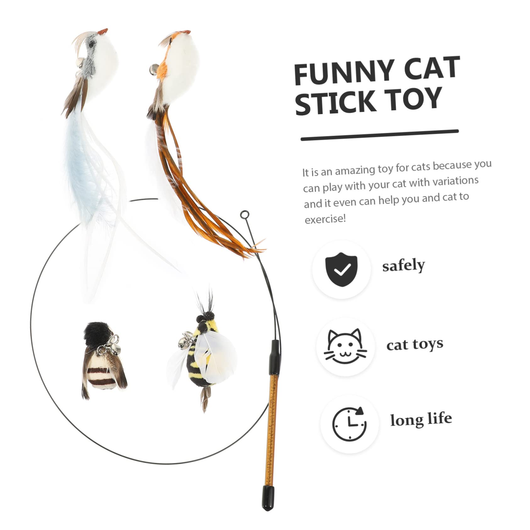 Yardwe 4ensembles Set De Jouets pour avec Acier Et Recharges Colorées Accessoires pour Intérieur