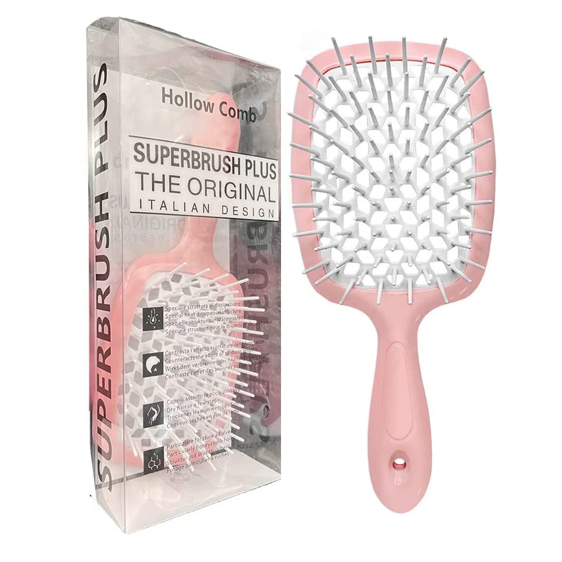 Detangler Hair Brush, Massage Comb, Wet Brush for Women Dry Thick and Long Hairdress Tool