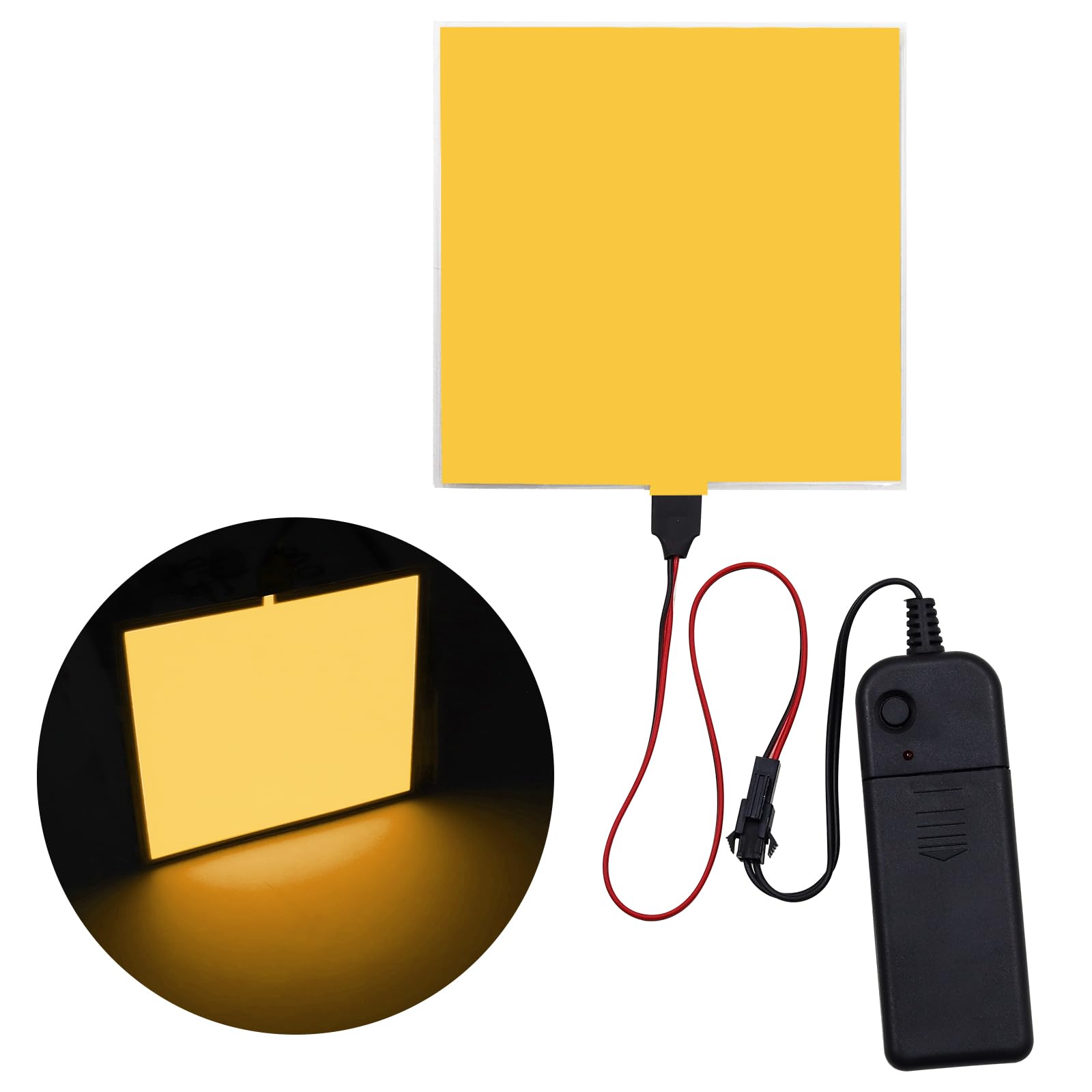 Amazon.co.jp: Aoling 有機EL照明パネル 3V 10CM*10CM ELパネル EL