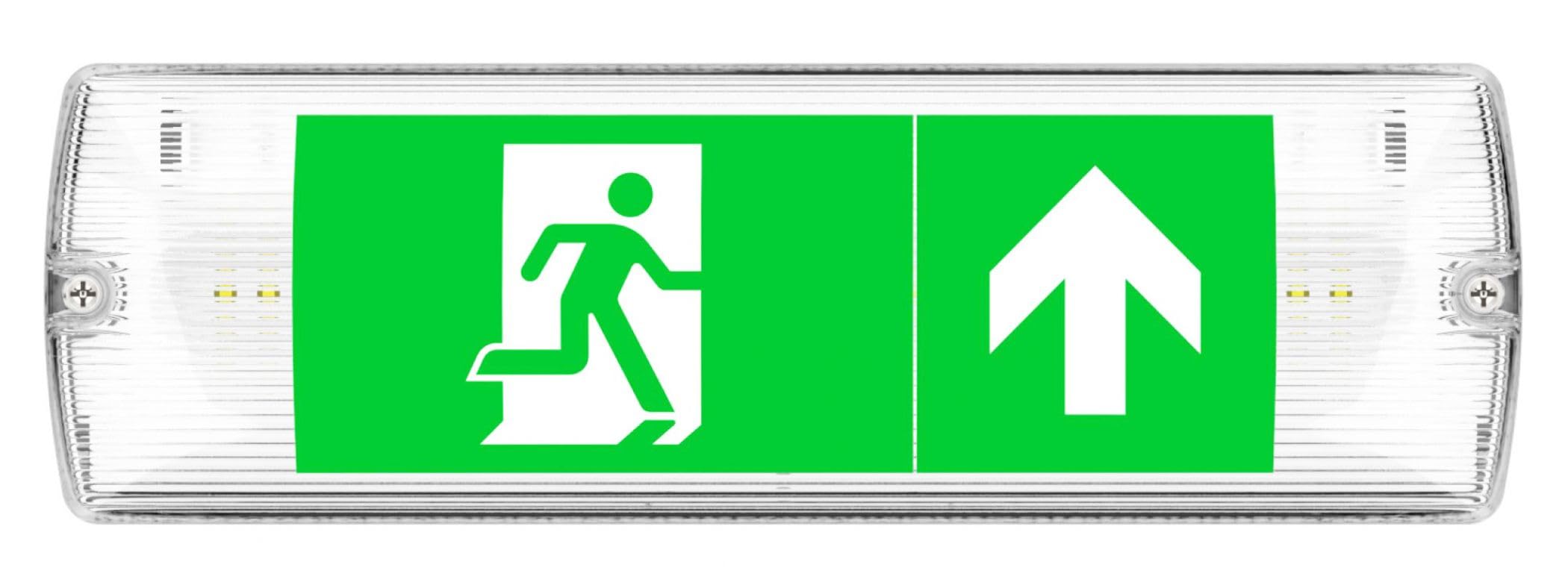 Emergency Lighting White Maintained LED Bulkhead IP65 3.5w 254lm EM-LED-BH1DP