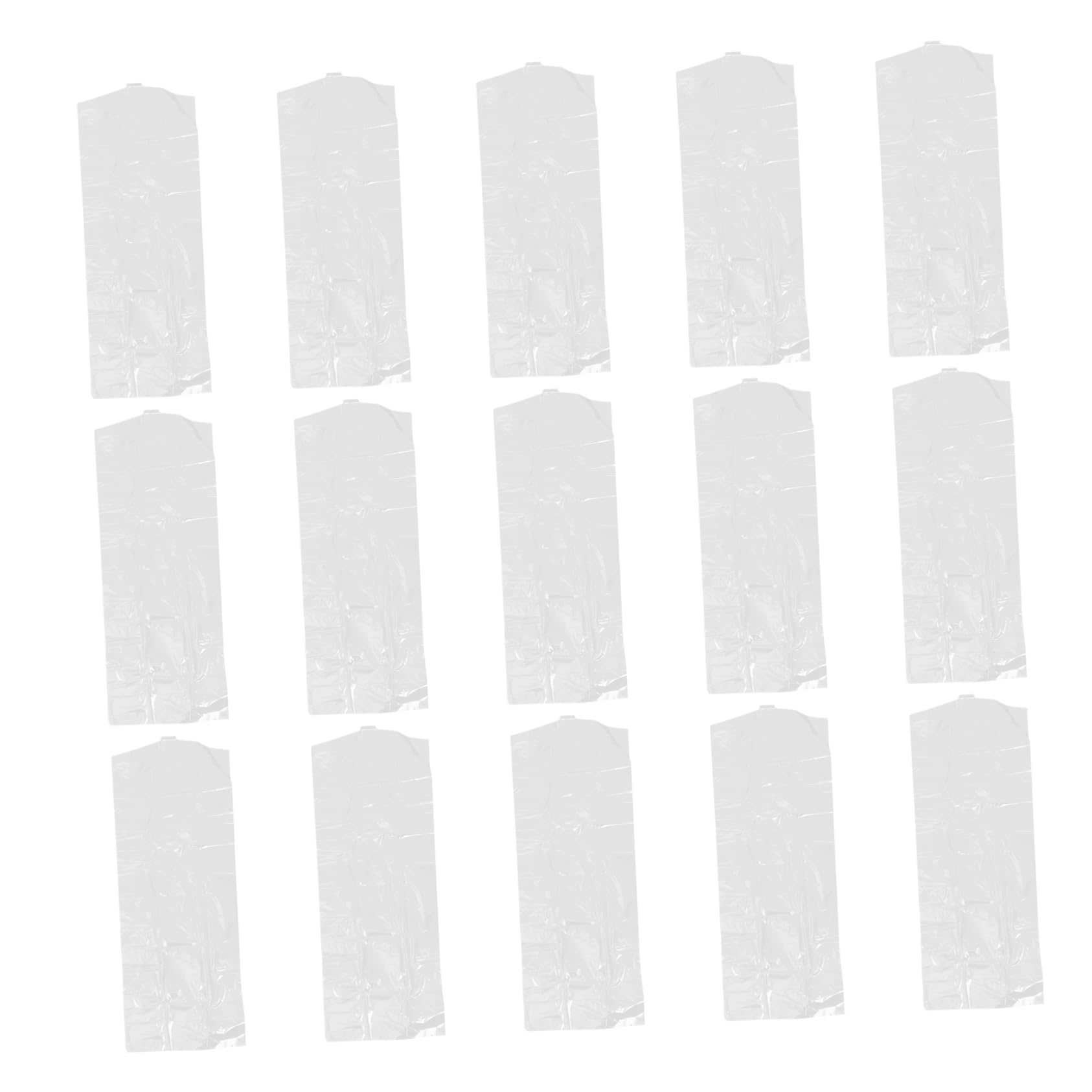 Generic 30piezas Funda Antipolvo Para Ropa Transparente Bolsas Para Guardar Trajes y Abrigos Armario Solución De Almacenamiento Prueba De Polvo Para Viajes y Uso Doméstico