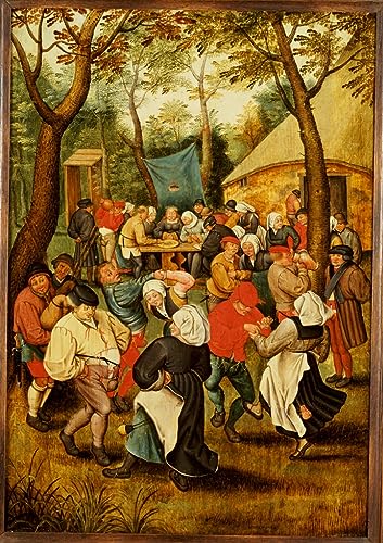 Image sur toile le festin de noces aux finitions precises format 60x90cm