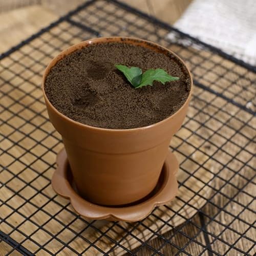 Miniatura 7 de Housoutil Tazas de postre, 20 unidades, mini tazas de postre, macetas de plástico para tartas con tapa de cúpula, bandeja inferior y cuchara de
