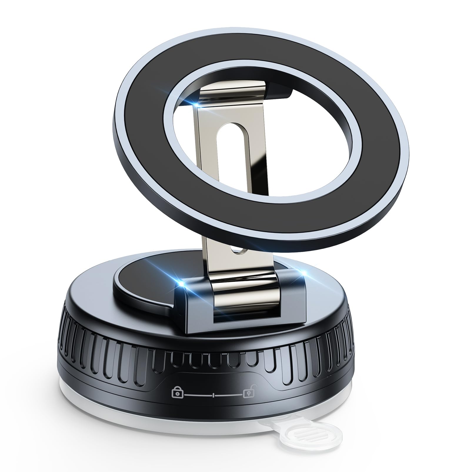 Vacuum Magnetic Car Phone Holder for MagSafe Upgraded 120 LBS 360 Adjustable Cell Phone Holders for Your Car