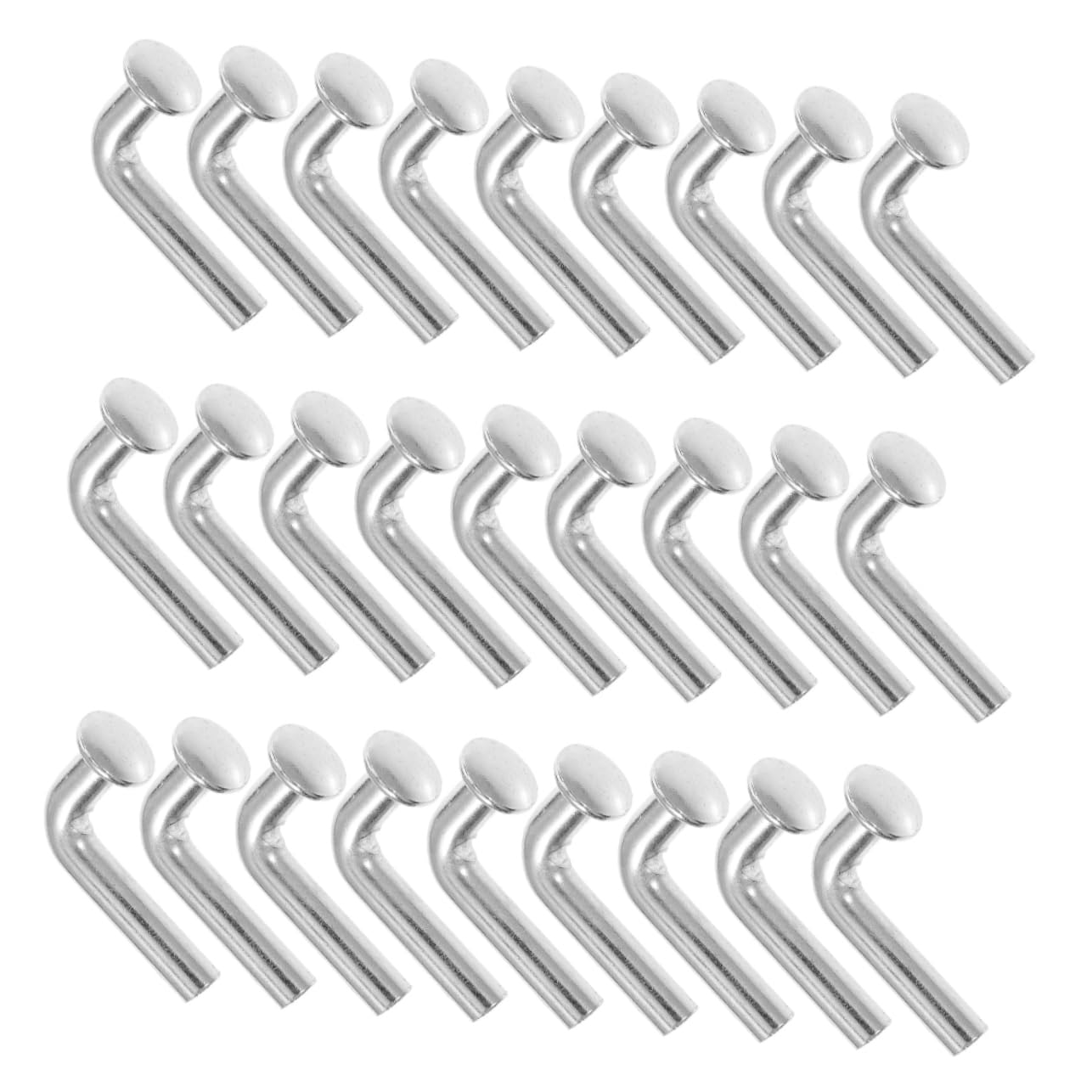 PRETYZOOM Goupilles de Verrouillage en Acier pour Rayonnage Industriel, 35 Pièces, Sécurité Renforcée, Heavy Duty, Accessoires pour Étagères en Entrepôt