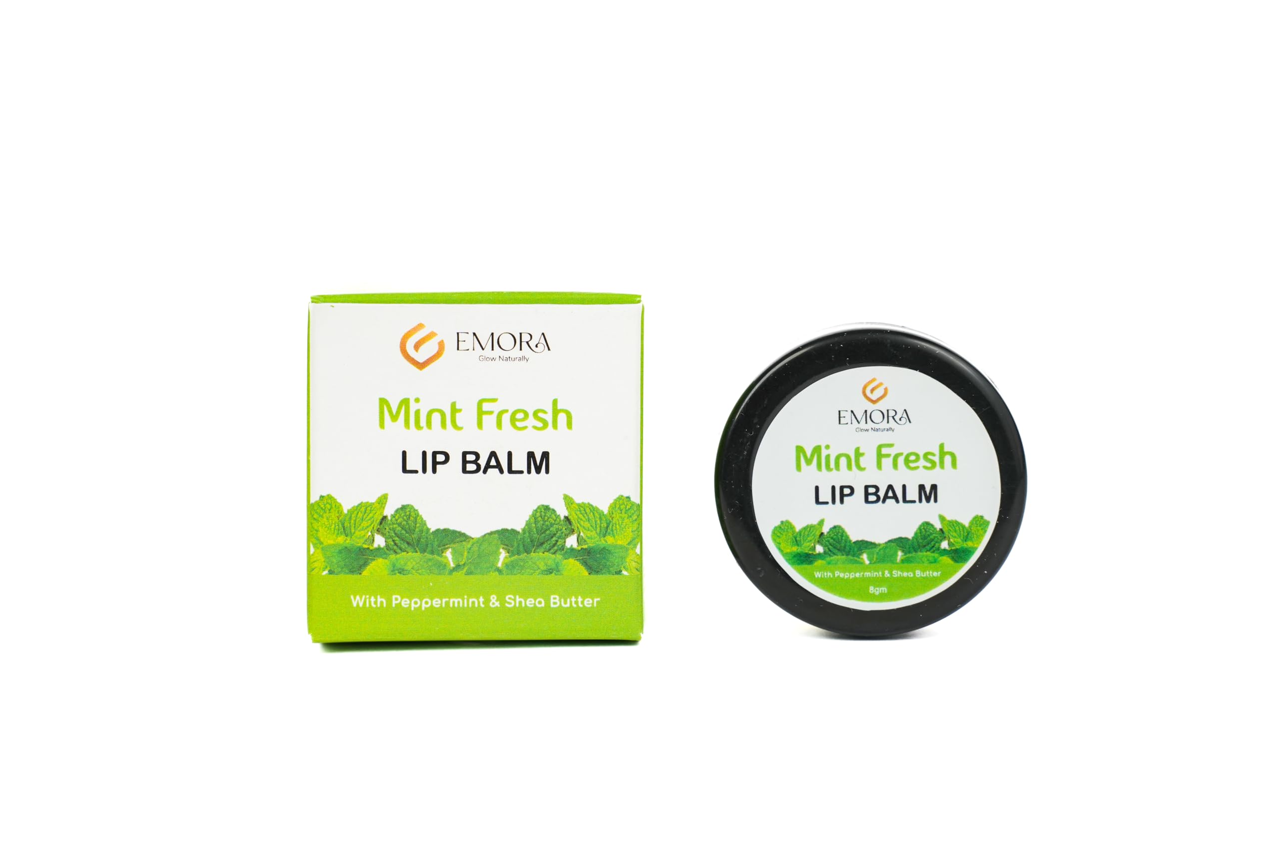 Emora Mint Lip Balm | Deep Moisture, Tingling Peppermint Freshness, Soft Shea Butter Protection for Smooth, Nourished Lips | Natural Ingredients, Long-Lasting Comfort & Cooling Sensation (8 gm)-image-32